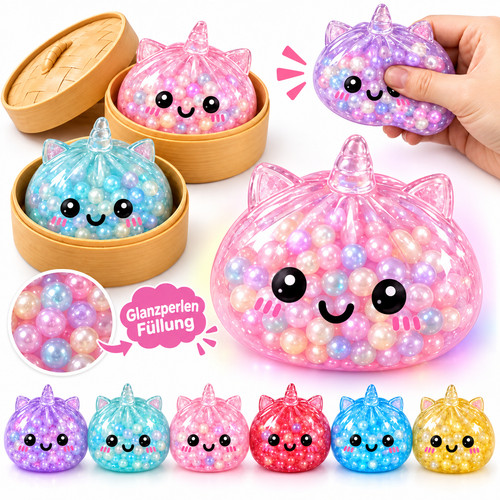 Dumpling squishy groß einhorn - dumpling,