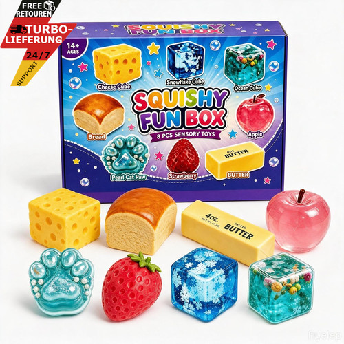 8er squishy set rising - squishy,