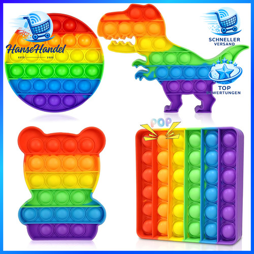 Pop bubble fidget toys - pop, 4