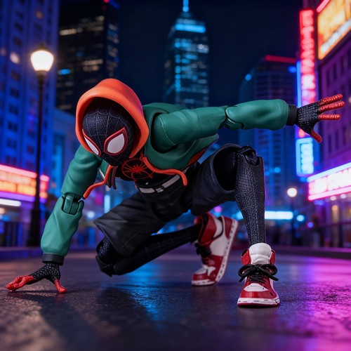 Miles morales pvc - pvc, action