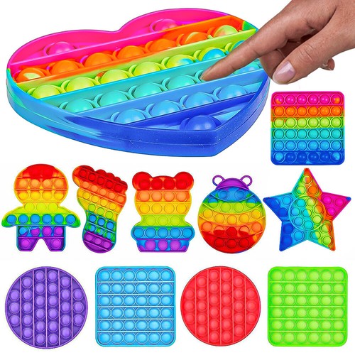 Fidget toys popper regenbogen - fidget,