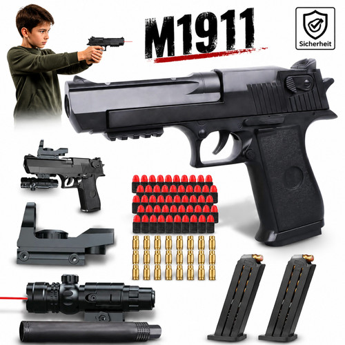 Spielzeugpistole m1911 gold - m1911,