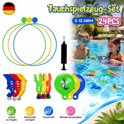 Pool tauchspielzeug set bunte - set,