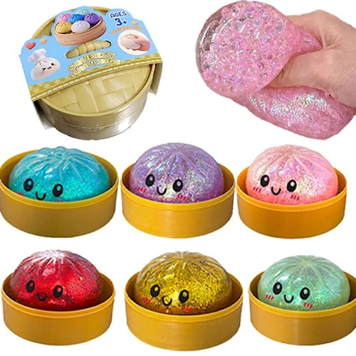Rare glitter dumpling squishy - dumpling,