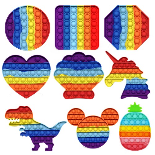 Motive rainbow push - rainbow, pop