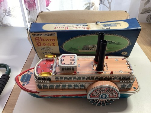 Blechspielzeug show boat - blechspielzeug,