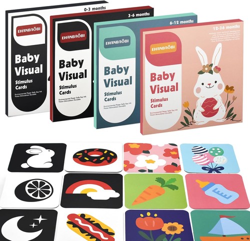 Kontrastkarten baby spielzeug - kontrastkarten,