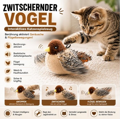Interaktives katzenspielzeug - interaktives,