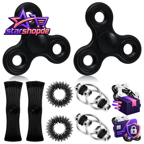 Fidget toys stück - 10, spinner