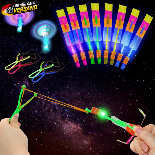 Leuchtendes led hubschrauber - leuchtendes,