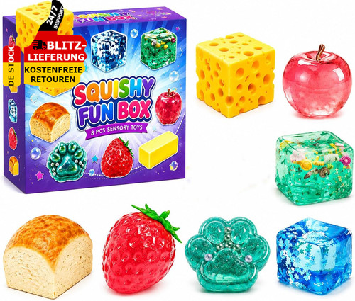 8er squishy set fidget - 8er,