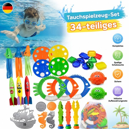 Pool tauchspielzeug set bunte - tauchspielzeug,