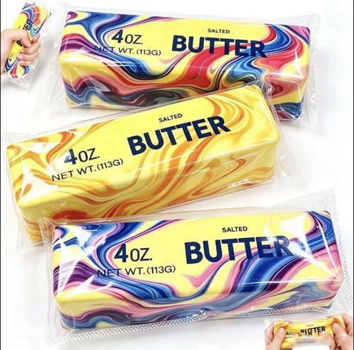 Rainbow butter squishy fidget - squishy,