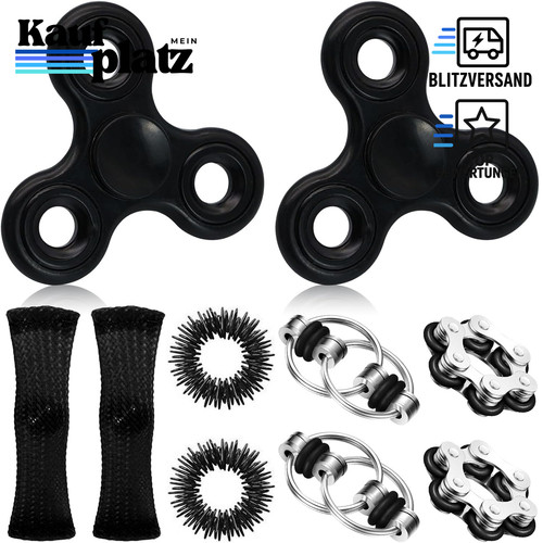 Fidget toys stück - 10, spinner